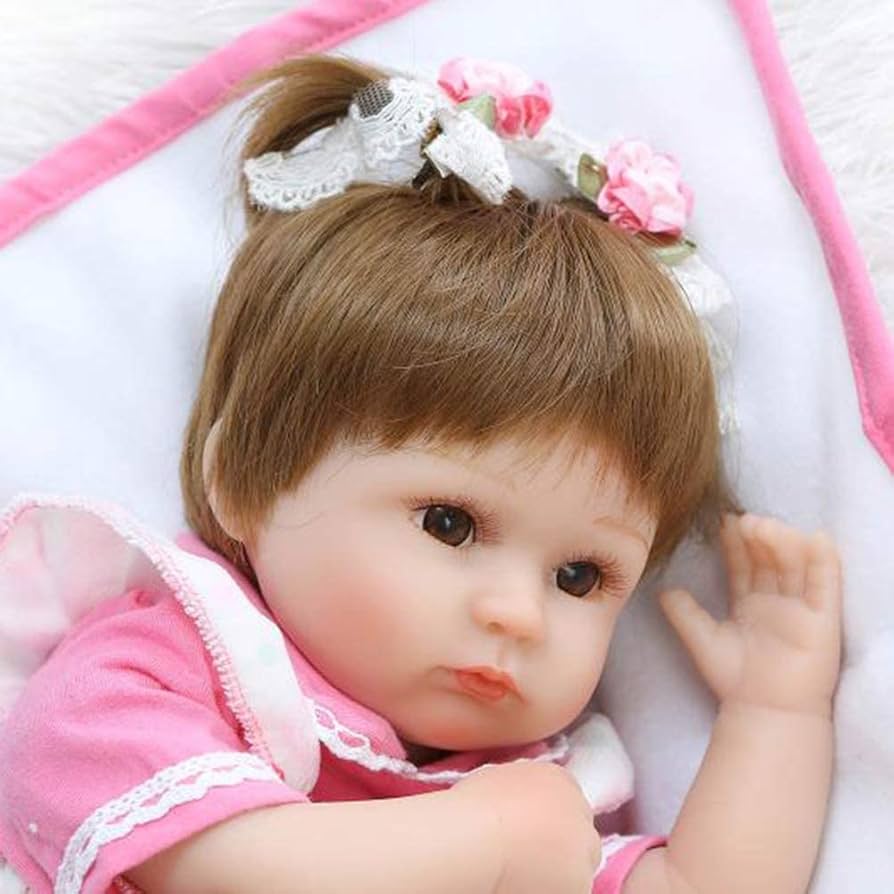 リボーンドール 42センチ ❤️ Amazon.co.jp: Reborn Dolls、Rebirth Doll Silicone Girl Body